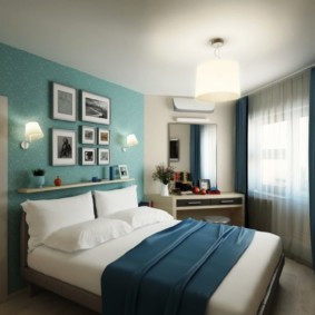 chambre à coucher 15 m² options intérieures