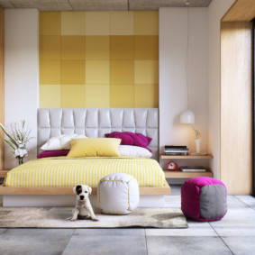 5 by 5 meter bedroom photo decor