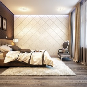 5 by 5 meter bedroom interior