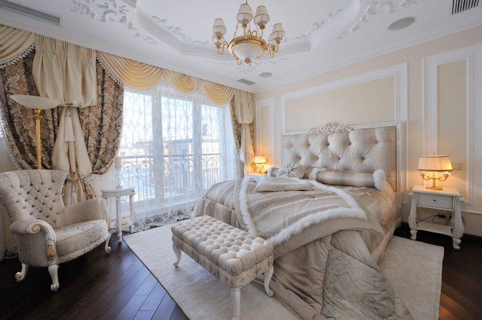 bright classic bedroom