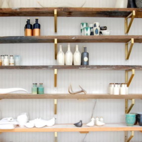 large shelving for the kitchen