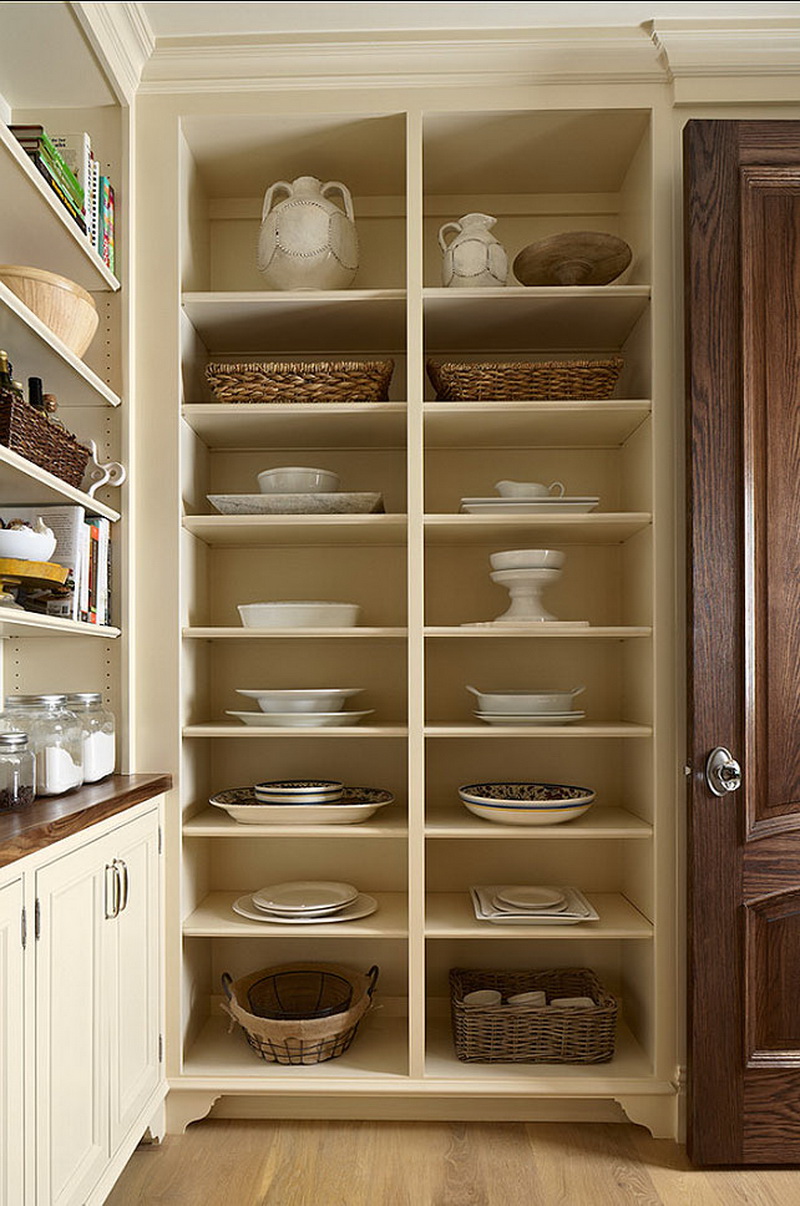 niche kitchen shelf