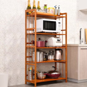 kitchen shelf design types