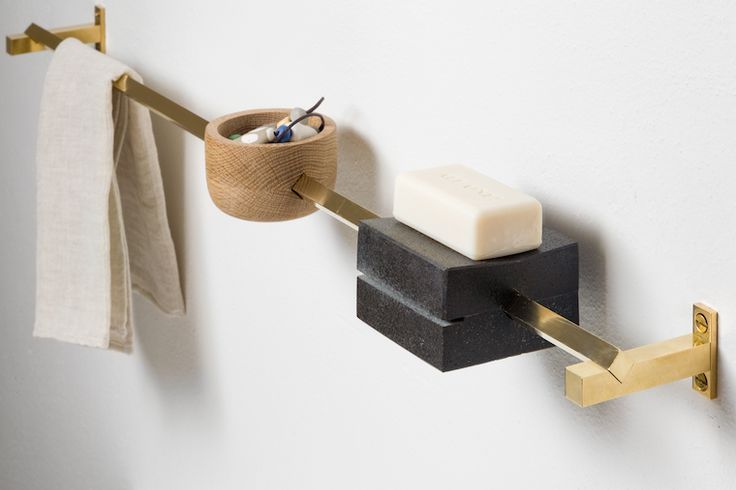 Şık havlu ve sabunluk