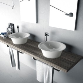 แนวคิดการตกแต่งภายในห้องน้ำเคาน์เตอร์