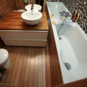 แนวคิดการตกแต่งเคาน์เตอร์ห้องน้ำ