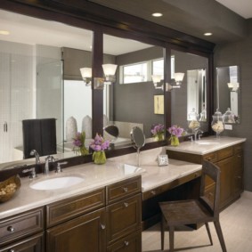 ตัวเลือกเคาน์เตอร์ห้องน้ำ