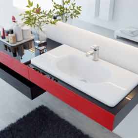 ประเภทของการออกแบบเคาน์เตอร์ห้องน้ำ