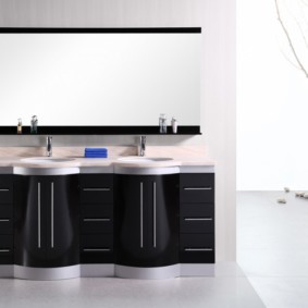 แนวคิดการตกแต่งเคาน์เตอร์ห้องน้ำ