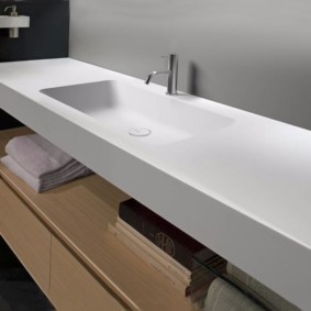 ภาพการตกแต่งภายในห้องน้ำเคาน์เตอร์