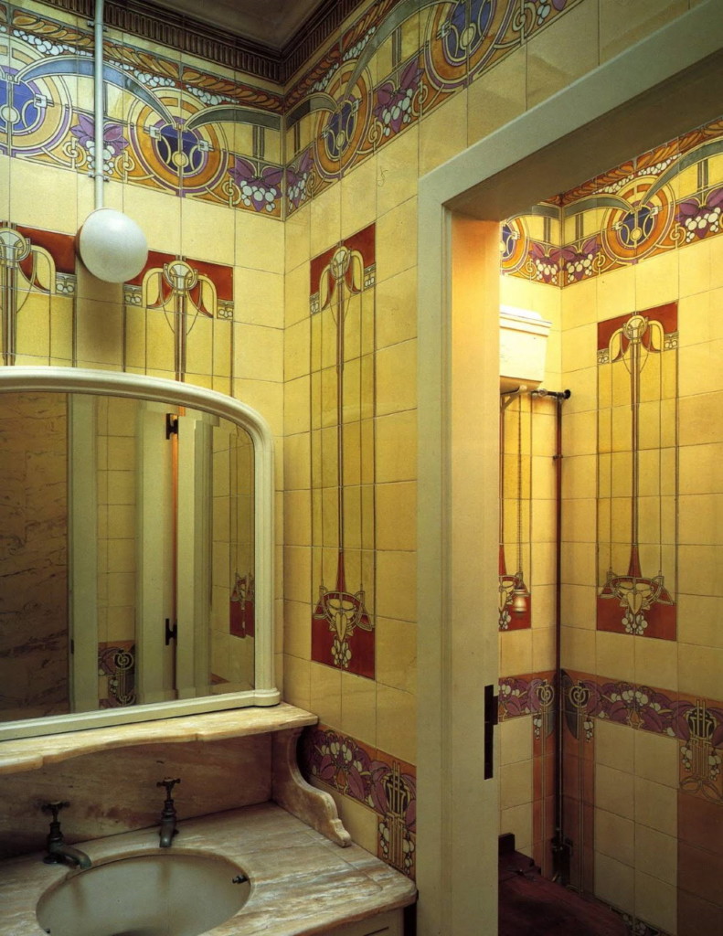 Carreaux de céramique Art Nouveau