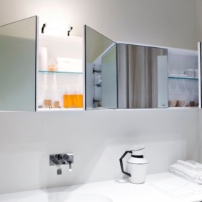 options de photo de miroir de salle de bains