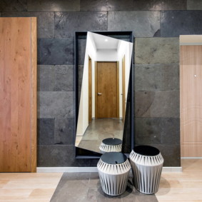 καθρέφτη διάδρομο από τις ιδέες σχεδιασμού feng shui