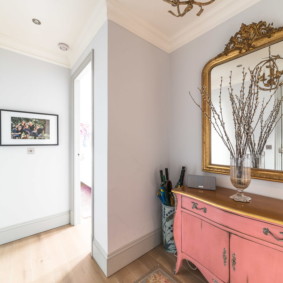 καθρέφτη διάδρομο με εσωτερικές ιδέες του φενγκ σούι