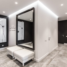 διάδρομο καθρέφτη από τις επιλογές ιδεών feng shui