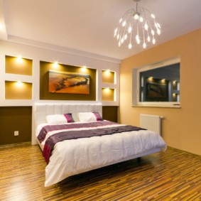 appliques dans la chambre au-dessus du lit options de photo