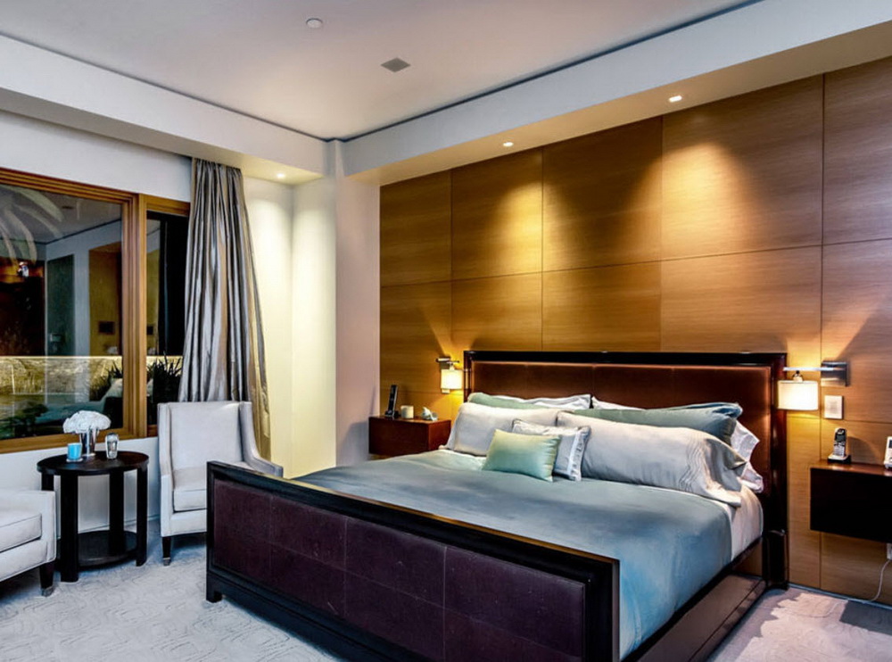 appliques dans le décor de la chambre photo