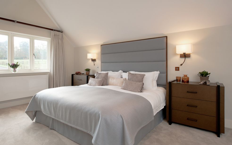 applique dans la conception de photo de chambre à coucher