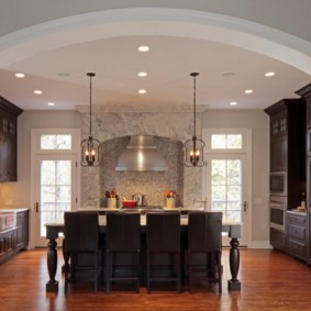 decorative arches in the apartment decor ideas