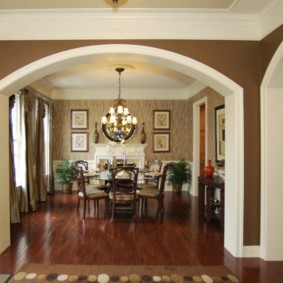 decorative arches in apartment ideas