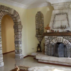 decorative arches in the apartment photo decoration