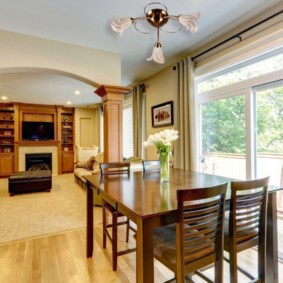 decorative arches in the apartment design ideas