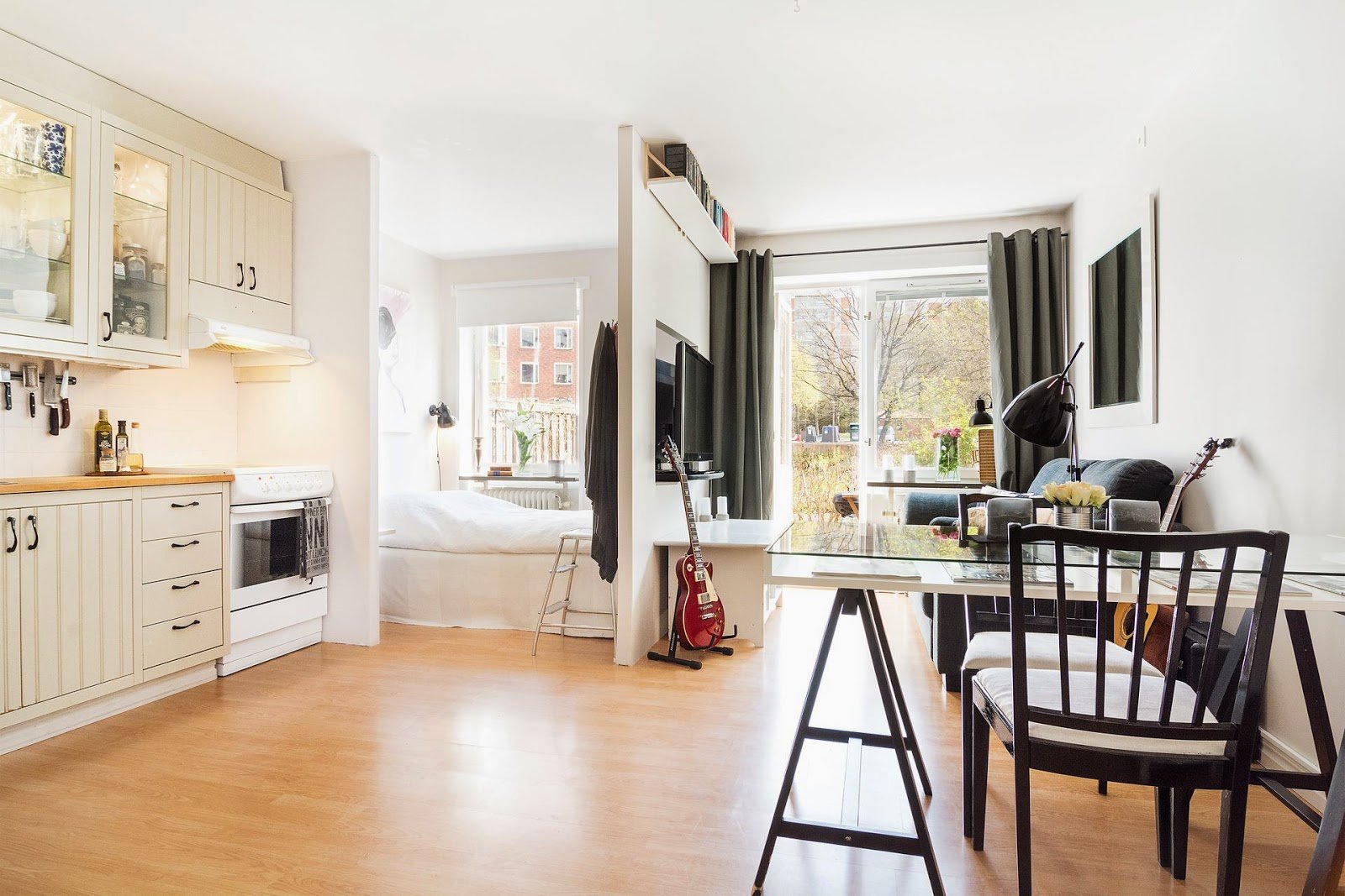 studio design 28 m²