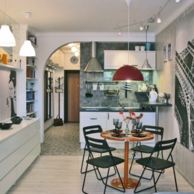 studio de 28 m² au décor