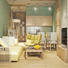 studio de 28 m² photo intérieur