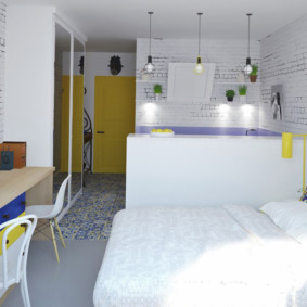 studio de 28 m² dégagement