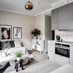 studio d'une superficie de 28 m²