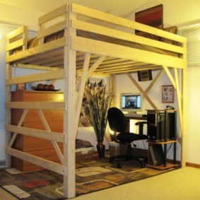 studio pour une famille avec un enfant