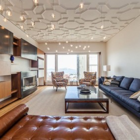 design plafon living