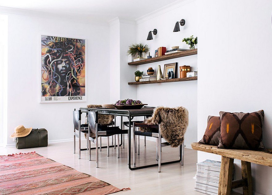 idées de photo design appartement de trois pièces