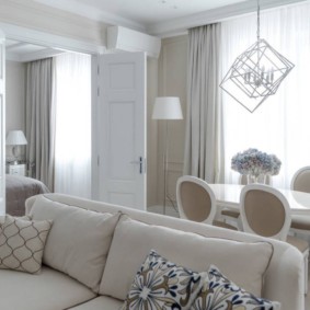 Classic light colored furniture