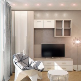 Gestoffeerde stoel van origineel ontwerp