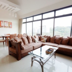 Plateau de table en verre