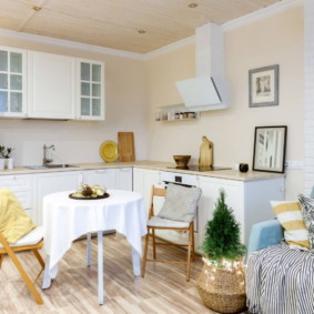 Coin repas en studio