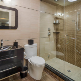 Vòi hoa sen thay vì một bồn tắm cồng kềnh