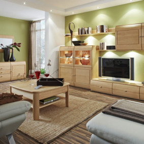 καθιστικό σε πράσινο ιδέες εσωτερικό