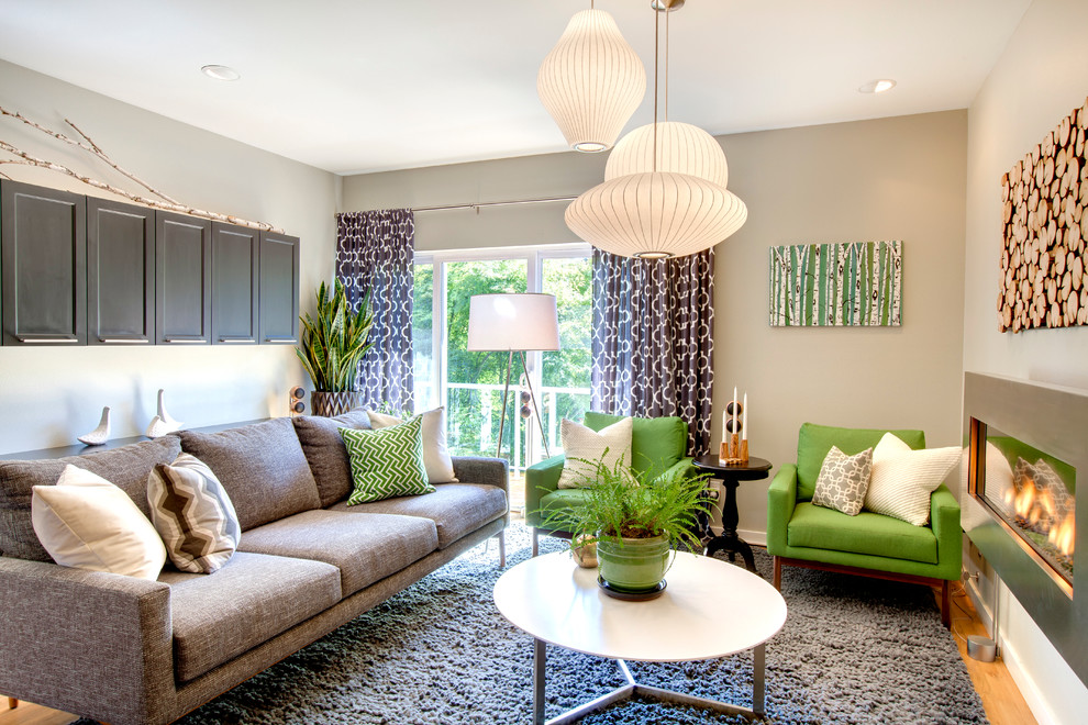 καθιστικό σε πράσινο εσωτερικό φωτογραφία