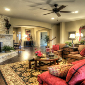 salon de style américain