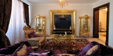 baroque living room design ideas