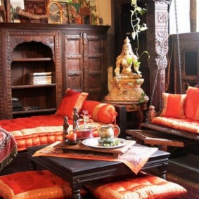индийски стил в интериора