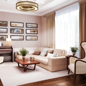 Dekorwandbilder im Wohnzimmer