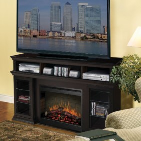 τζάκι στο εσωτερικό του διαμερίσματος επιλογές φωτογραφιών