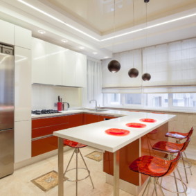 cocina de estilo minimalista