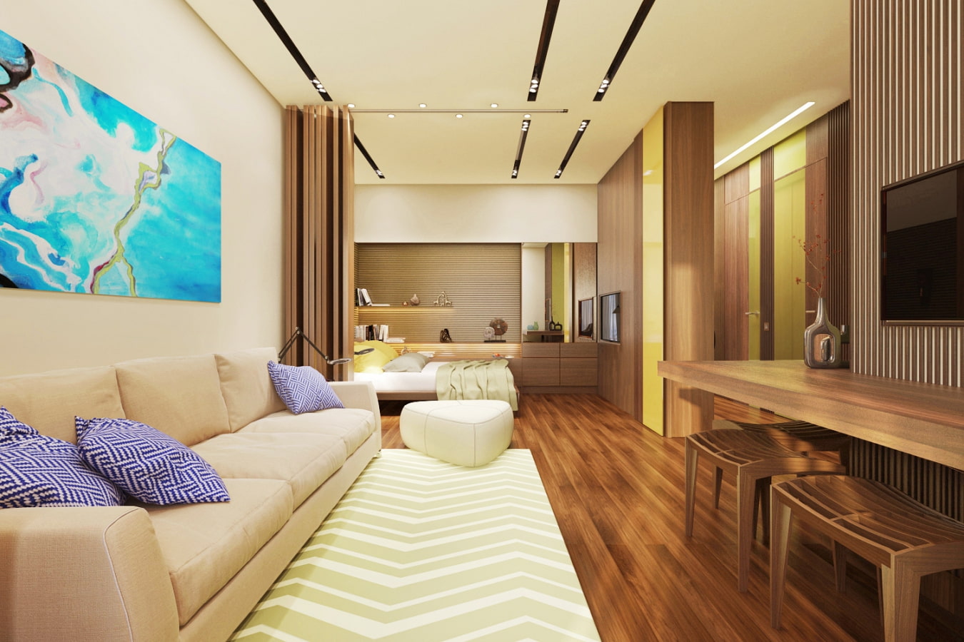 appartement de 35 m² idées