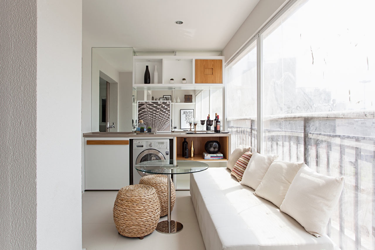 appartement de 35 m² loggia