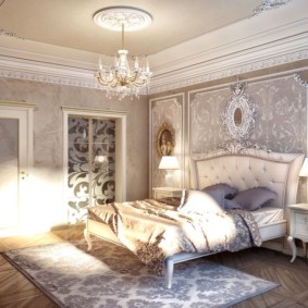 stucco molding in apartment design ideas